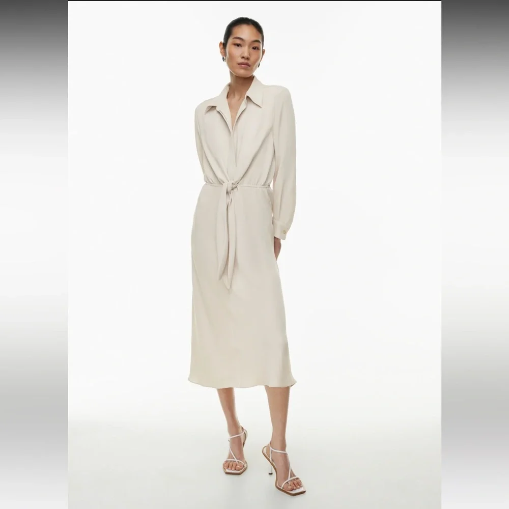 Aritzia Babaton Abbey long sleeve Dress - Picture 2 of 6
